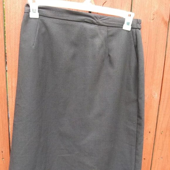 Vintage Napa Studio Women's Size 14 Black Long Pencil Skirt. - Picture 1 of 5